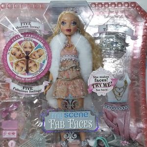 My Scene Fab Faces Kennedy Doll NIB